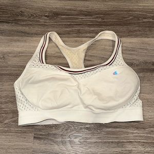 Champion White Sports Bra